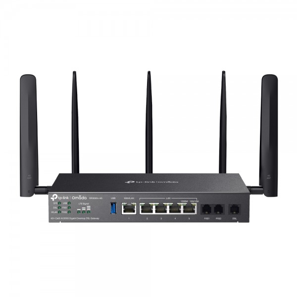 OMADA - DR3650v-4G Omada AX3000 Desktop DSL Gateway