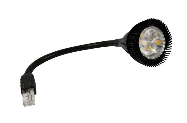 ALLNET PoE-LED Lampe 802.3af/at 3 Watt RJ45 Ethernet Anschlu