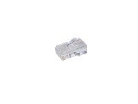 Kabel TK RJ45-Stecker, 8P4C,100-Pack, für Flachkabel, Achtung: 4 mittlere PINs nur Belegt! Kabel TK RJ45-Stecker, 8P4C,100-Pack, für Flachkabel, Achtung: 4 mittlere PINs nur Belegt!