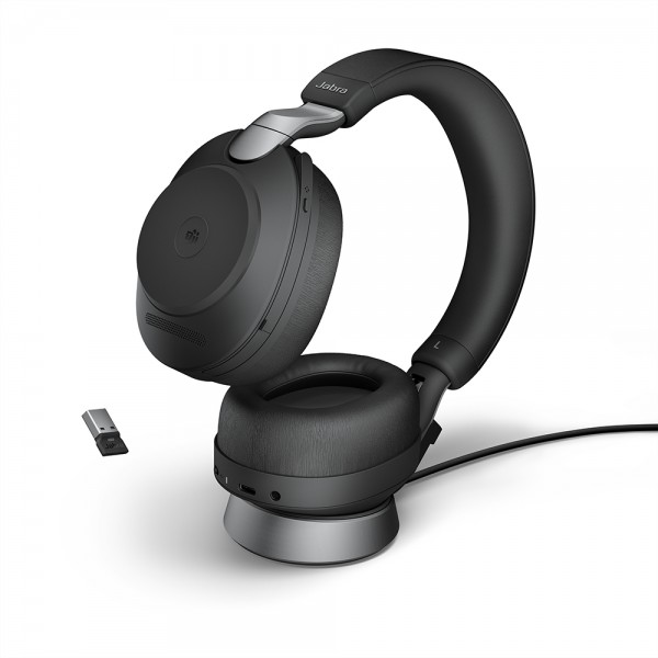 Jabra Evolve2 85 Link380/390a MS Stand Black