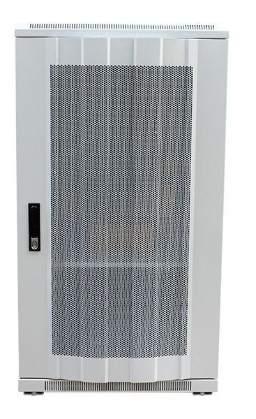 Baie 19&quot; ALLNET, 42U, L600/T1000mm, porte en tôle perforée