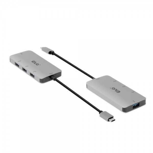 USB Hub 3.2 Typ C =&gt; 4-fach USB-A *Club3D*