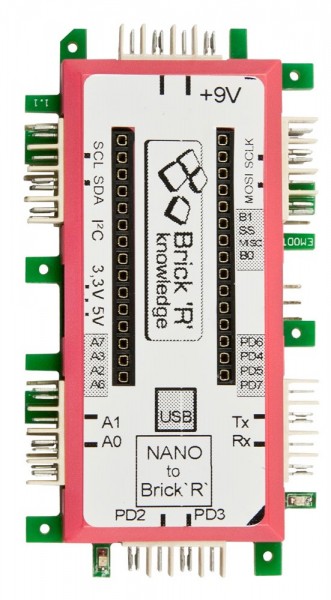 ALLNET Brick?R?knowledge Arduino® Nano Adapter - without Ar