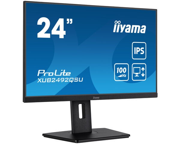TFT 23,8"/60,5cm iiyama ProLite XUB2492QSU-B1 *schwarz* 16:9
