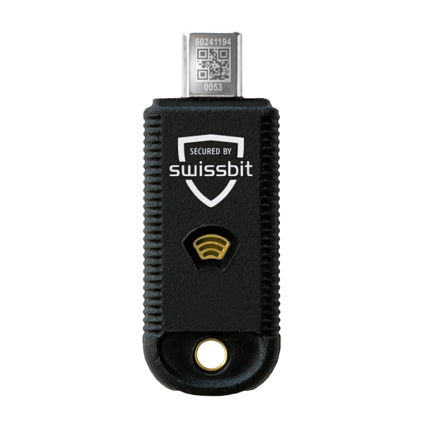 Swissbit iShield Key Pro USB-C/NFC Security Key Retailverpackung