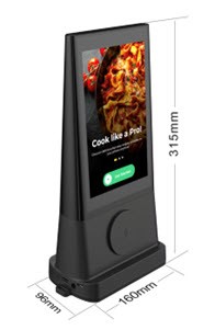ALLNET Tableau d?affichage de table 8 pouces avec 4GB/32GB, RK3568 Android 11, Table Display