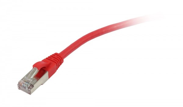 Patchkabel RJ45, CAT5e 100Mhz, 5m rot, FTP(F/UTP), Synergy 21,