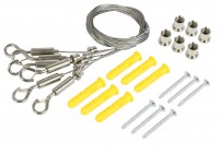 Synergy 21 LED light panel RGB-W zub mounting kit 2 rope Synergy 21 LED light panel RGB-W zub mounting kit 2 rope