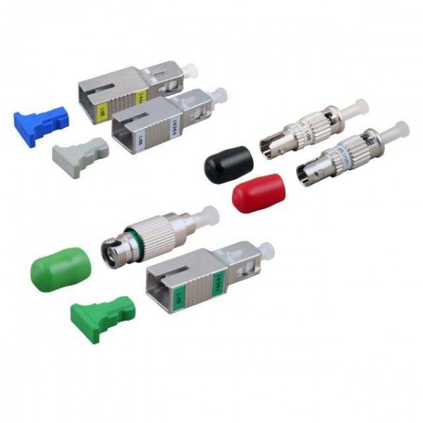 LWL-Dämpfungsglied SC/APC 2dB, Return Loss 60dB, SM, 9um, Metall