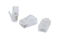 TP-Stecker TP, ungeschirmt, RJ-45, 100-Pack, für Flachkabel, Synergy 21, TP-Stecker TP, ungeschirmt, RJ-45, 100-Pack, für Flachkabel, Synergy 21,