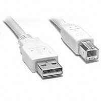 Kabel USB, A(St) => B(St), 5.0m, USB2.0, grau,