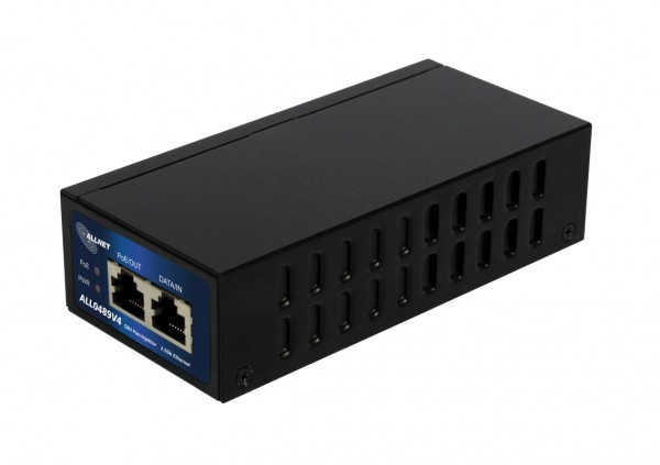 ALLNET PoE Injector Gigabit ALL0489V4 2,5GBit - 802.3af/at H