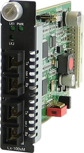 Perle Medien Konverter CM-100MM-S2SC20