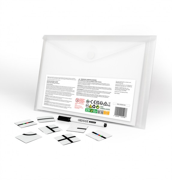 Ozobot MINT Basis Set Magnetische Farbcode Kacheln "Color Code Magnets Base Kit"