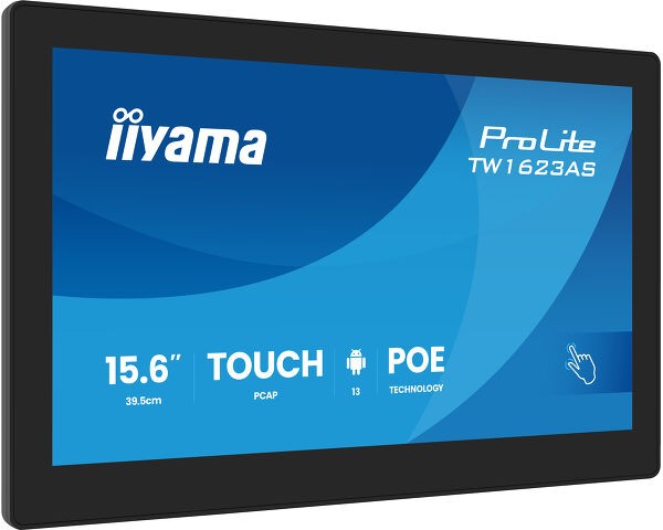 Iiyama Touchpanel-PC 15,6&quot;/39,5cm ProLite TW1623AS *schwarz* 16:9 24/7