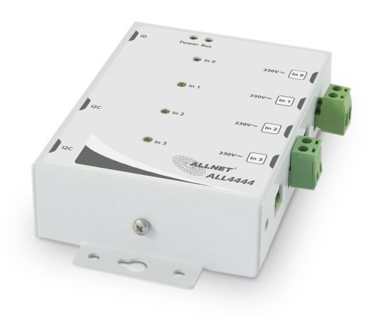 ALLNET ALL4444 / volt meter 220-240V 4relais in metal case