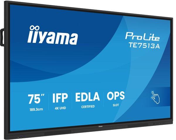 TFT-Touch 75,0&quot;/189,3cm iiyama ProLite TE7513A - 18/7 *schwarz*