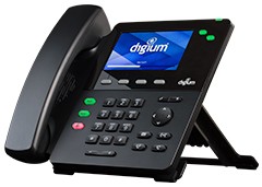 Sangoma Phone, D62, 2-Line SIP with HD Voice, Gigabit, 4.3 Inch Color Display, Icon Keys