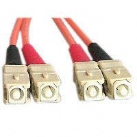 LWL-2-Faser-Patchk. 0,5mtr.SC-SC, 50/125um, OM2, AD=3mm,