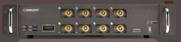 Siglent SDS6208L Digitales Speicheroszilloskop / Das SDS6208L ist ein Speicheroszilloskop bietet eine Bandbreite von 2 GHz, sowie 8 analoge Kanäle und 16 digitale Kanäle