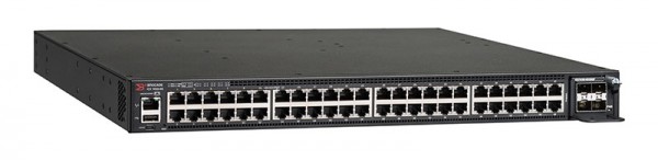 CommScope RUCKUS Networks ICX 7450 Switch 48-port 1 GbE SFP fiber switch, 3 modular slots for optional uplinks/stacking