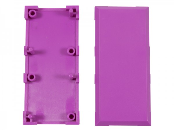 ALLNET Brick?R?knowledge Kunststoffschale 1x1 violett oben u