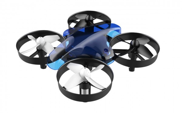 ALLNET Mini drone avec télécommande sans caméra (bleue)