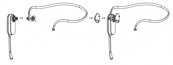 Yealink Dect Accessory - Neckband for WH63/WH67