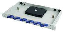 Telegärtner LWL, Patchpanel Rangierverteiler, 19&quot;,24xLC-Duple