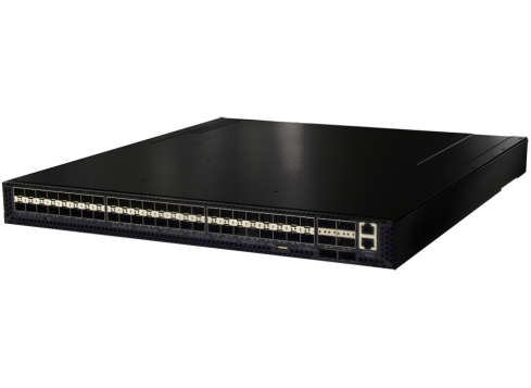 EdgeCore Switch full manged 54 Port • 48 x 10G SFP+ • 6x 40G QSFP+ • 19" 1 HE • Datacenter Switch • Front-to-back • 5812-54X-O-48V-F