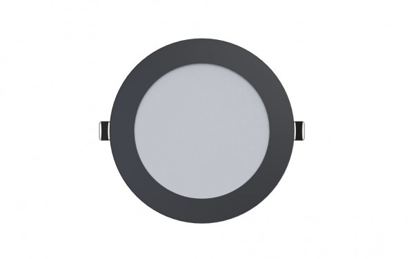 Synergy 21 LED Ultra Slim LED Panel Light V6 9W SWW/WW/NW (3CCT) Schwarz