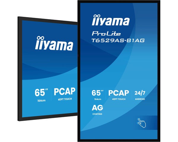 TFT-Touch 64,5&quot;/164,0cm iiyama ProLite T6529AS - 24/7 *schwarz*