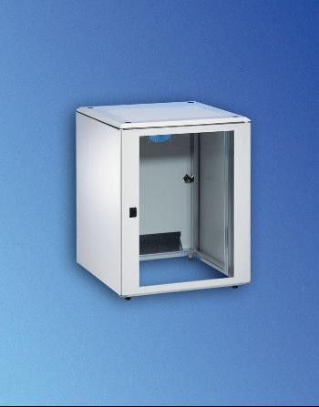 Vertiv(Knürr) Schrank Smaract 21HE,B600/T600,Lochraster,Lichtgrau
