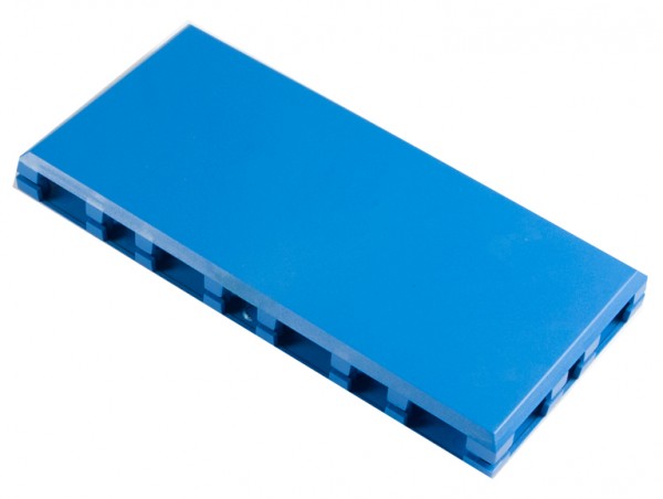 ALLNET Brick?R?knowledge Kunststoffschale 4x2 blau oben und unten
