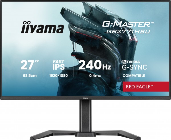 TFT 27,0&quot;/68,6cm iiyama G-Master GB2771HSU Red Eagle *schwarz* 16:9