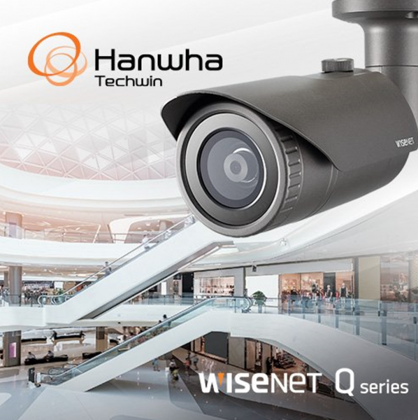Hanwha Vision IP-Cam Bullet &quot;Q-Serie&quot; QNO-6012R1 IR 2MP