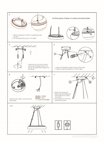 Synergy 21 LED round light Donut nw black 25w