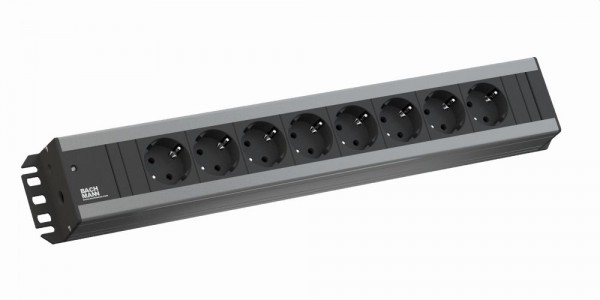 Bachmann Handwerkerleiste, 8xDosen(CEE7) -&gt; Stecker(CEE7), 2m,