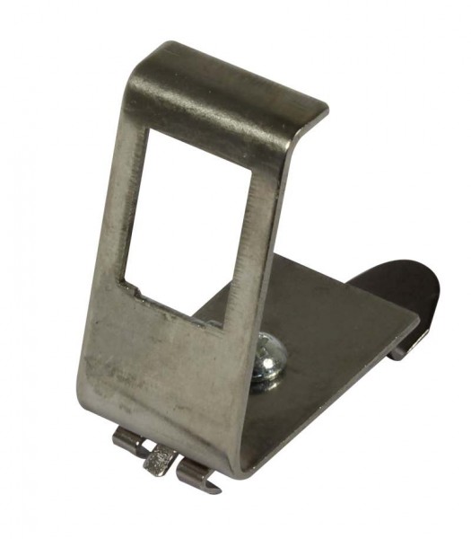 Dosen TP,DIN-Rail(Hutschiene), CAT6A, 1-fach, Keystone Modul Slim-line, Metall, Synergy 21,