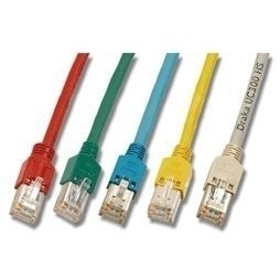 Patchkabel RJ45, CAT5e 100Mhz, 25m Grau, mit Draka SF/UTP+TM11,