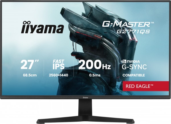 TFT 27,0&quot;/68,6cm iiyama G-Master G2771QS Red Eagle *schwarz* 16:9