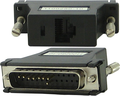 Perle Kabel IOLAN RJ45M-DB25M Crossover Adapter ( DTE) *8er