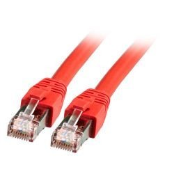Patchkabel RJ45, CAT8.1 2000Mhz, 7.5m, rot, S-STP(S/FTP), BC, LSZH,
