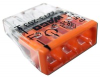 Wago Serie 2273 - 3-Leiter-Klemme (100 Stück) Wago Serie 2273 - 3-Leiter-Klemme (100 Stück)