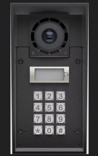 2N Gegensprechanlage EntryCom IP Force 2.0 - 1 Ruftaste (IP69) mit Kamera & Tastenfeld