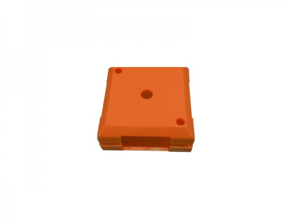 ALLNET Brick?R?knowledge Kunststoffschale 1x1 orange oben un