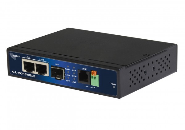 ***USED** ALLNET Punkt-zu-Punkt Modem VDSL2 via 2-Draht unmanaged &quot;ALL-MC116V2&quot; / Max. 3km mit max. 160Mbit/s