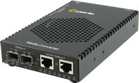 Perle Medien Konverter PoE 10/100/1000 RJ45/Slot leer POE 3W