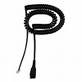 Jabra Kabel QD -&gt; RJ10 Elmeg Snom320/360/370/yealink spiral