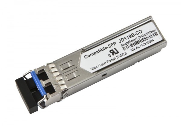 GBIC-Mini, SFP, 1000, LX/LC, kompatible f.HP(ehemals 3Com), H3C-Code,